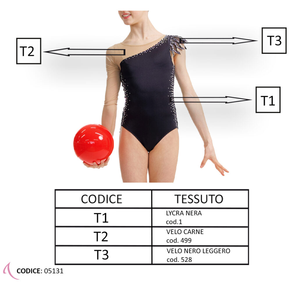 BODY RITMICA PASTORELLI MOD. GINGY