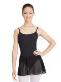 BODY DONNA BRETELLA CON GONNELLINO ATTACCATO CAPEZIO MOD. CAMISOLE DRESS - DANZA