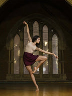 GONNA A PORTAFOGLIO IN GEORGETTE CAPEZIO MOD.WRAP SKIRT
