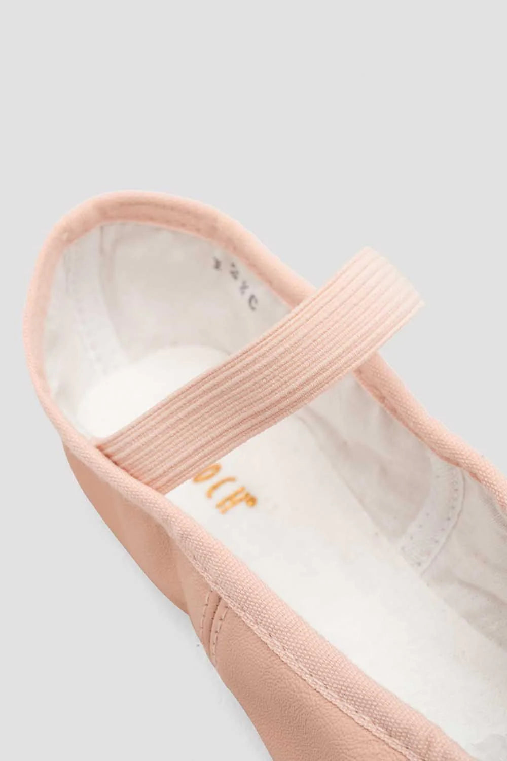 MEZZE PUNTE IN PELLE ROSA ARISE BLOCH - ADULTO - PIANTA C - DANZA