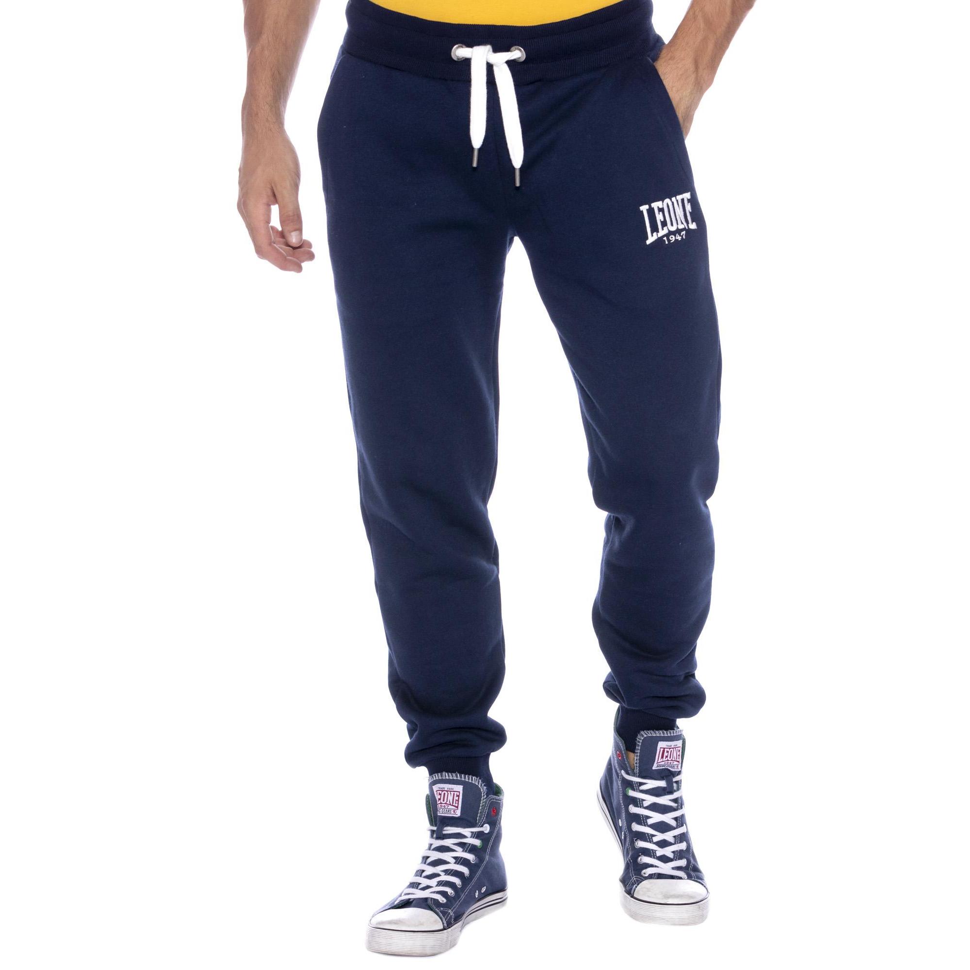 PANTALONI DA UOMO LEONE 1947 APPAREL LOGO EMBROIDERY