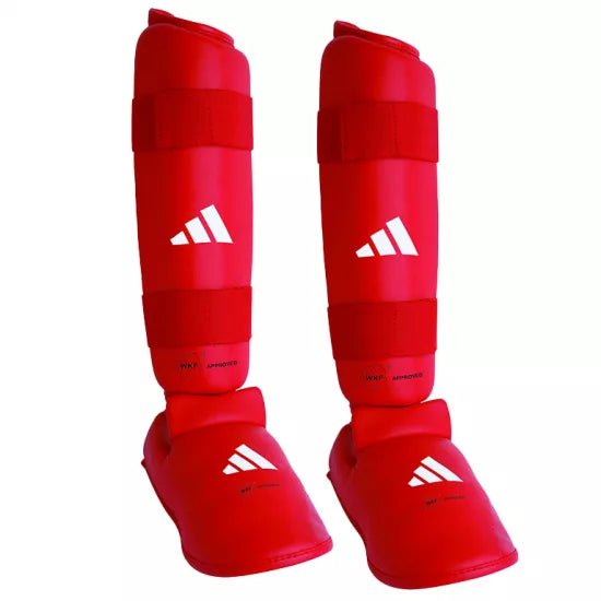 PARATIBIA E PIEDE REMOVIBILE ADIDAS OMOLOGATO WKF - KARATE