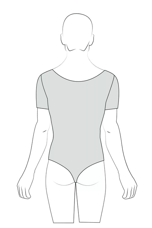 BODY UOMO PERIZOMA MANICA CORTA INTERMEZZO MOD. BODYALMANTAN - DANZA