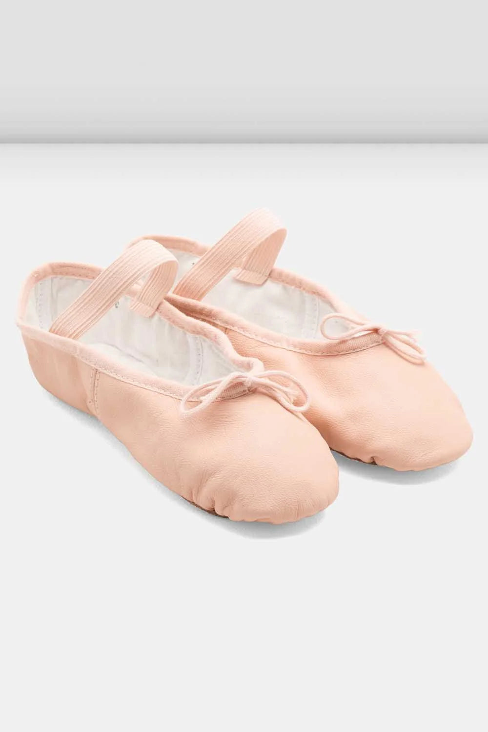 MEZZE PUNTE IN PELLE ROSA ARISE BLOCH - BAMBINO - PIANTA C - DANZA