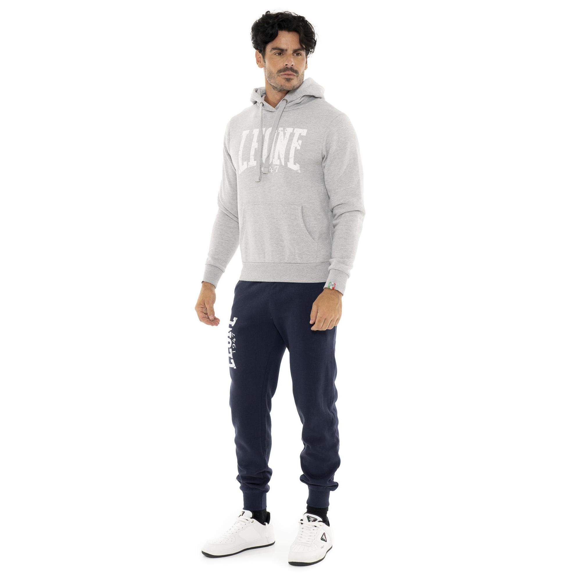 TUTA INVERNALE DA UOMO CON CAPPUCCIO "VINTAGE" LEONE - GRIGIO/BLU