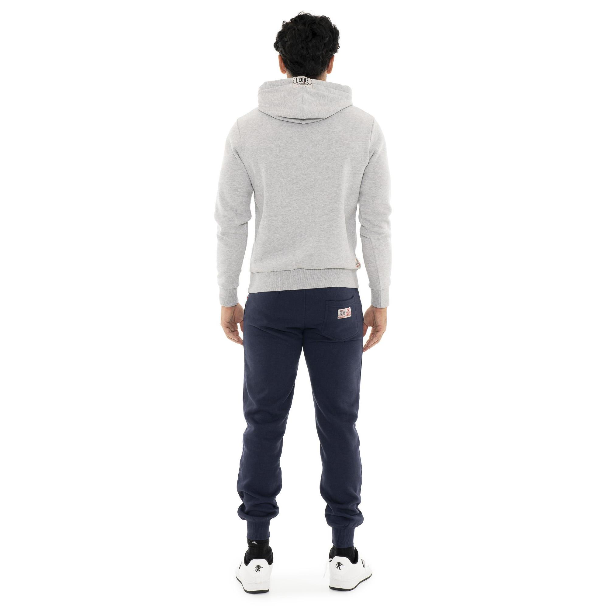 TUTA INVERNALE DA UOMO CON CAPPUCCIO "VINTAGE" LEONE - GRIGIO/BLU