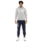TUTA INVERNALE DA UOMO CON CAPPUCCIO "VINTAGE" LEONE - GRIGIO/BLU