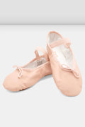 MEZZE PUNTE IN PELLE ROSA ARISE BLOCH - BAMBINO - PIANTA C - DANZA
