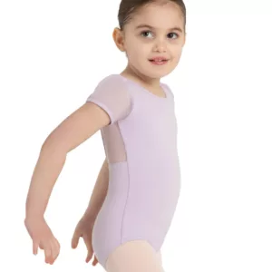 Capezio_Puff_Sleeve_Keyhole_Back_Leotard_Girls_Lavender_11311C_2