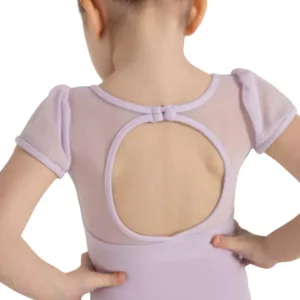 Capezio_Puff_Sleeve_Keyhole_Back_Leotard_Girls_Lavender_11311C_4