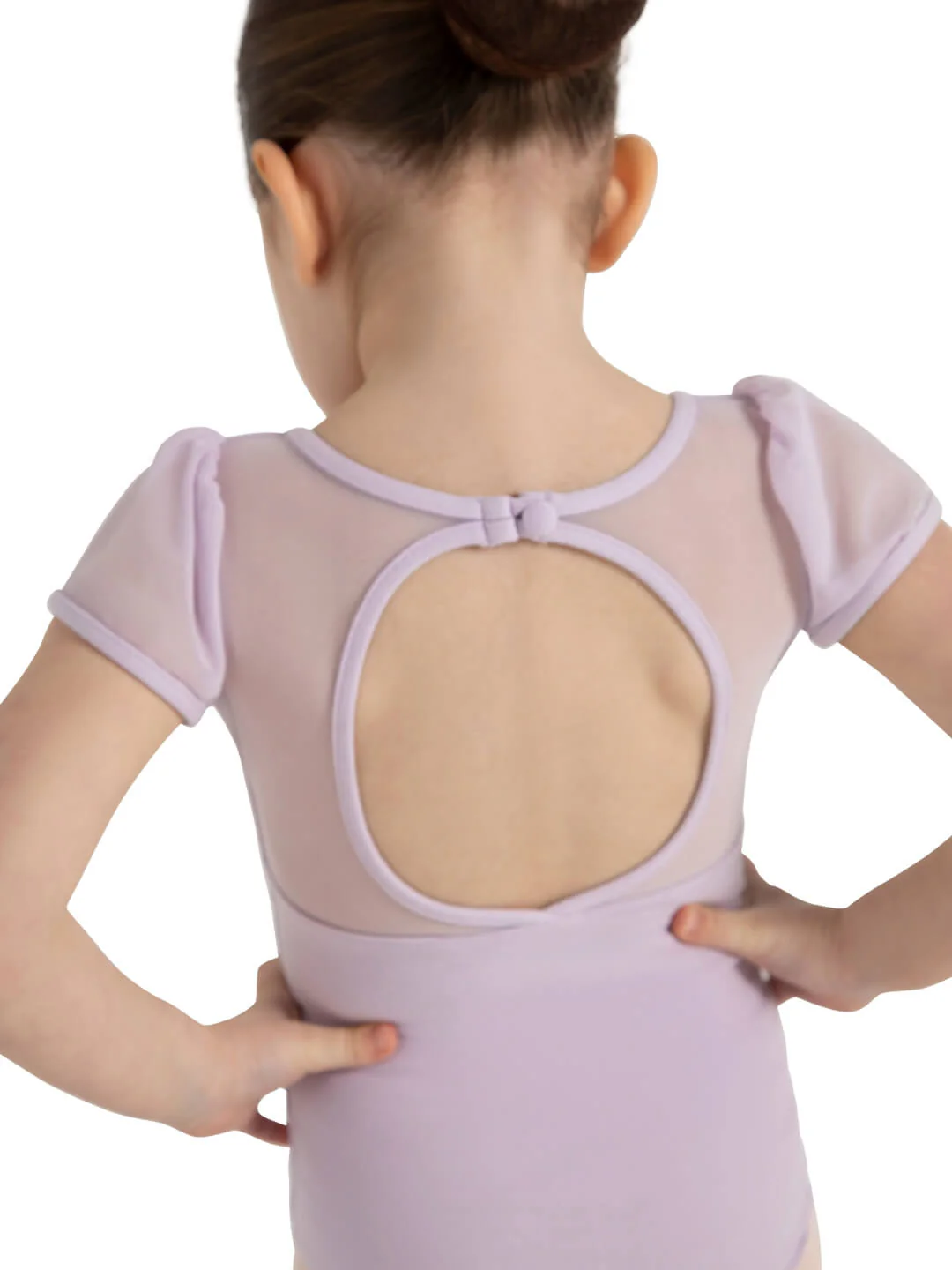 Capezio_Puff_Sleeve_Keyhole_Back_Leotard_Girls_Lavender_11311C_4