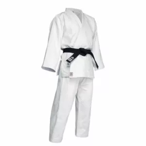 JUDOGI ADIDAS J730 IJF CHAMPION III BIANCO SENZA STRISCE