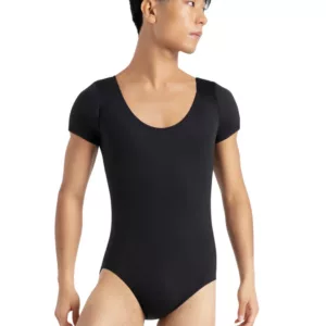 capezio_short_sleeve_leotard_w_round_neckline_black_10390m_1_1