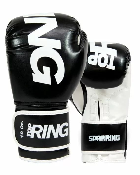 312_GUANTONI DA SPARRING TOP RING NERO