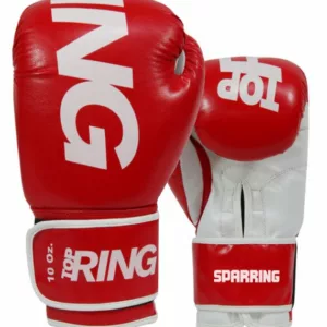 312_GUANTONI DA SPARRING TOP RING ROSSO